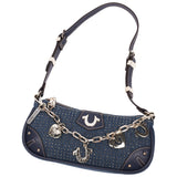 True Religion Sparkle Denim Shoulder Bag