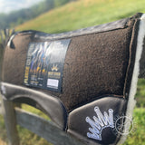 Best Ever OG Fleece 30x30 1 Inch Pad - WHITE CROWN