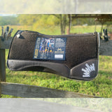 Best Ever OG Fleece 30x30 1 Inch Pad - WHITE CROWN