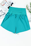 Pocketed High Waist Summer Skirt Shorts