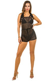 Romper, Sheer Swimsuit Cover Up