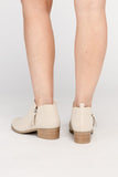 Side Zip Ankle Booties