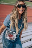 Clear Belt Crossbody Bag