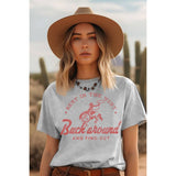 Buck Around and Find Out Mineral Graphic Tee
