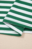 Striped Casual Terry Lounge Set
