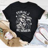 Feral Girl Summer Graphic T-Shirt Tee