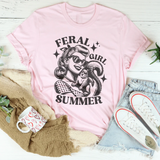 Feral Girl Summer Graphic T-Shirt Tee