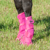 Cashel Crusader Horse Fly Leg Guards Pink Horse - Set of 2