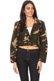 Camo Denim Jacket