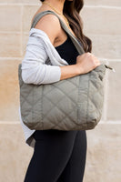 Large Quilted Tote