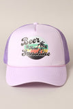 Beer & Sunshine Foamie Trucker Cap