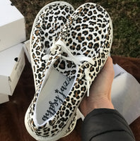 Cheetah Print Loafers Leopard