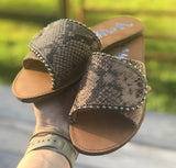 Summer Snake Skin Sandals